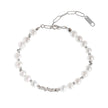 Bratara din Argint Reins cu perle de apa dulce, vedere pe fundal alb, 02R01-0013